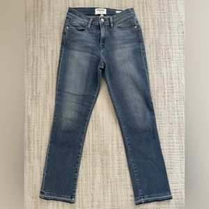 Frame Le High Straight Size 26 Cropped